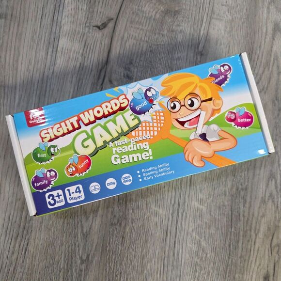 Sight Words Game: A Fast-Paced Reading Game for Ages 3 and Up *New in Box* - Picture 2 of 10
